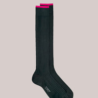 One color classic socks - Brick