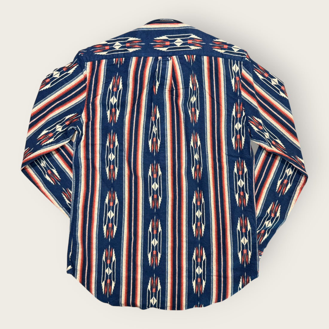 American-Indian Blue Flannel Shirt