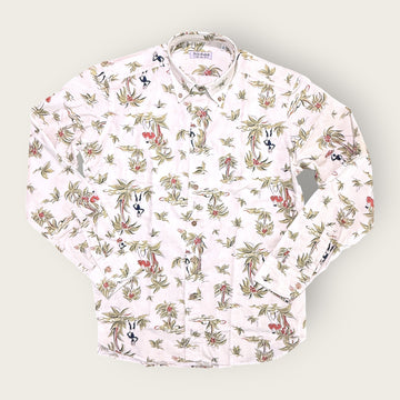 Weekend in Polynesia printed cotton shirt