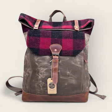 heritage plaid backpack