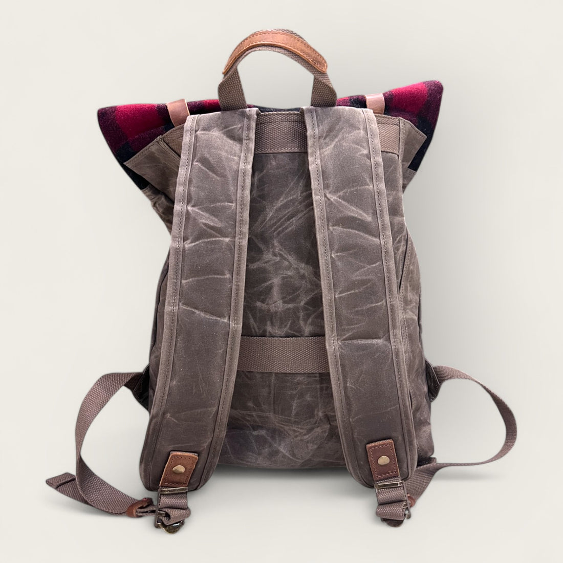 heritage plaid backpack