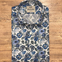 Flower power LIBERTY® wallpaper flower shirt