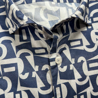 60's graphic cotton Shirt