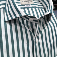 80's stripes cotton Shirt
