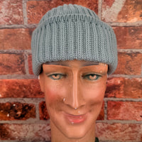 Sage green cashmere beanie