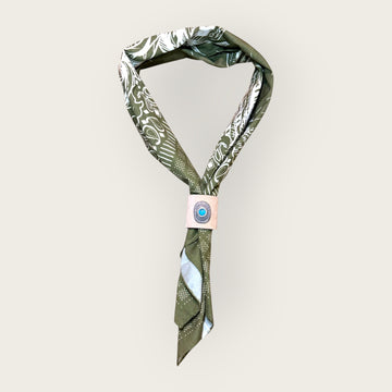 Palms olive bandana