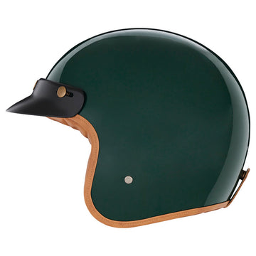 The Classic open face Helmet - British green