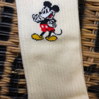 Mickey short basket socks - offwhite