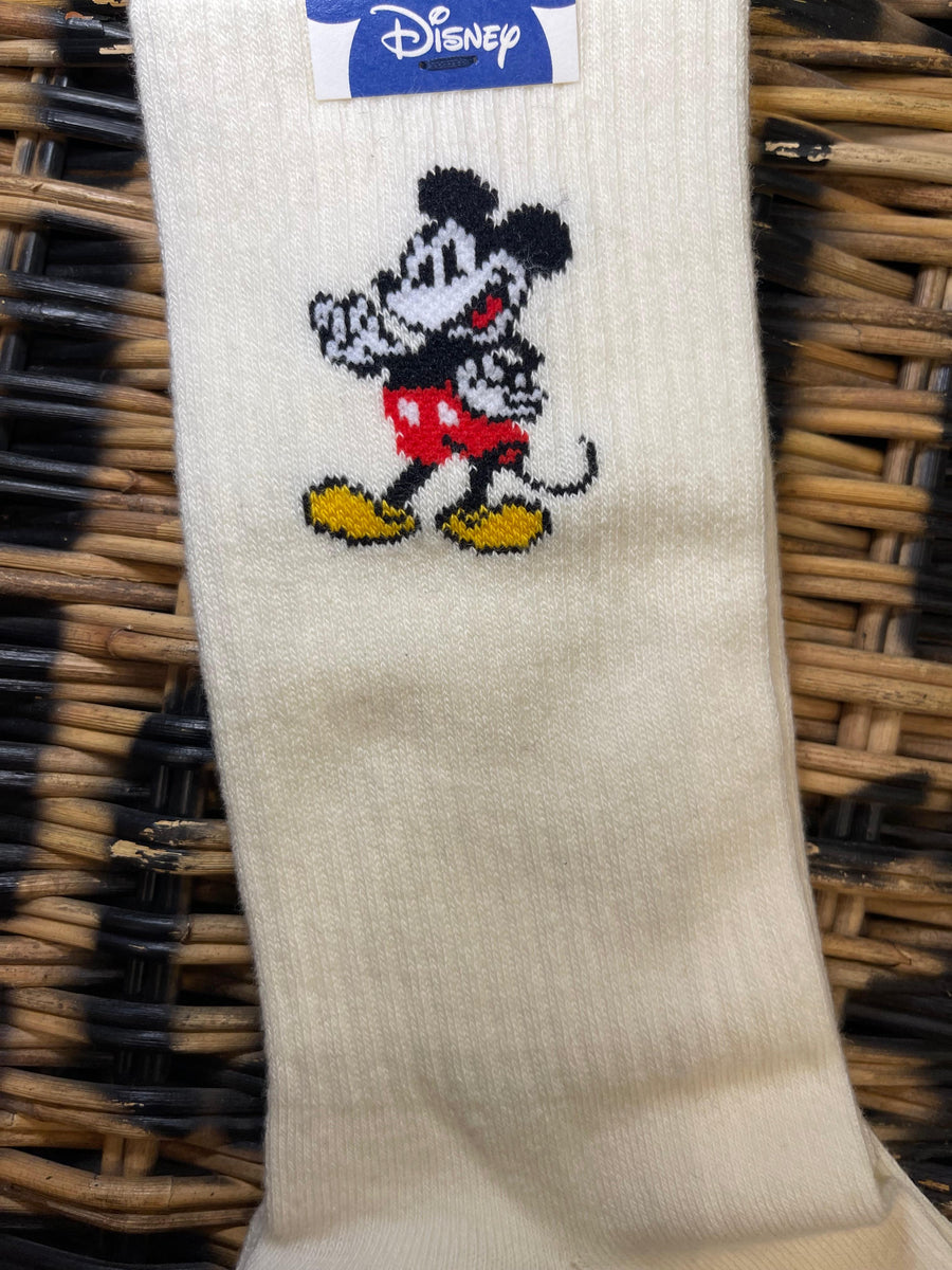 Mickey short basket socks - offwhite