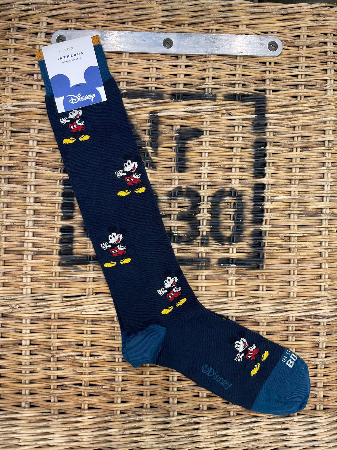 Mickey socks - Navy blue