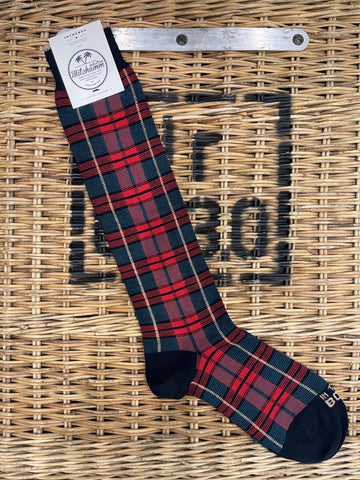 Tartan socks - Red