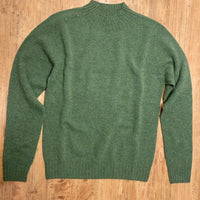 Green Shetland Sweater