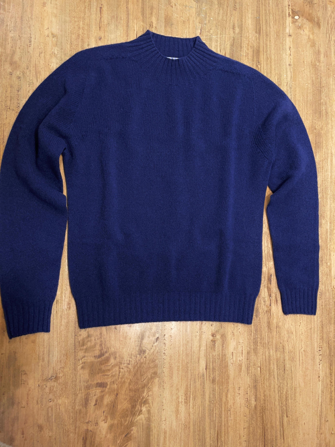 Avio Blue Shetland Sweater