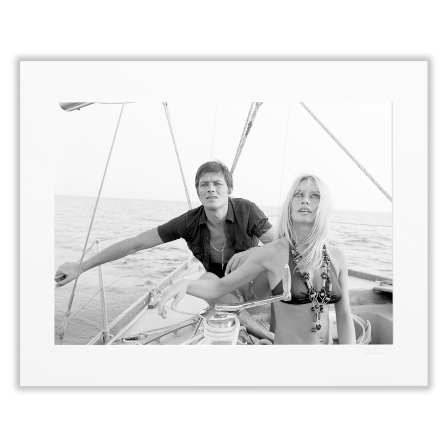 Bardot Delon voilier