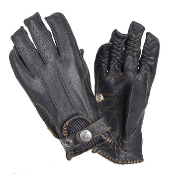 Vintage Black leather gloves