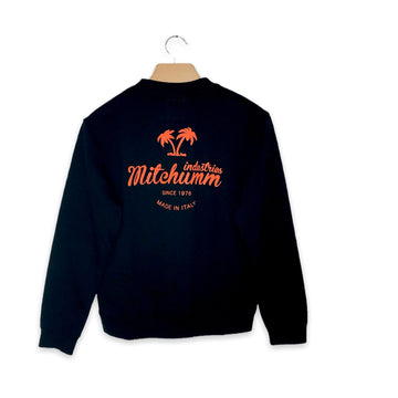 Mitchumm Logo sweatshirt - Black & Orange
