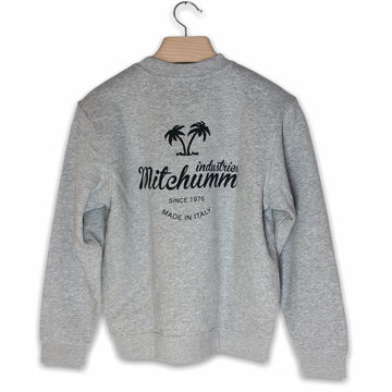 Mitchumm Logo sweatshirt - Grey Melange