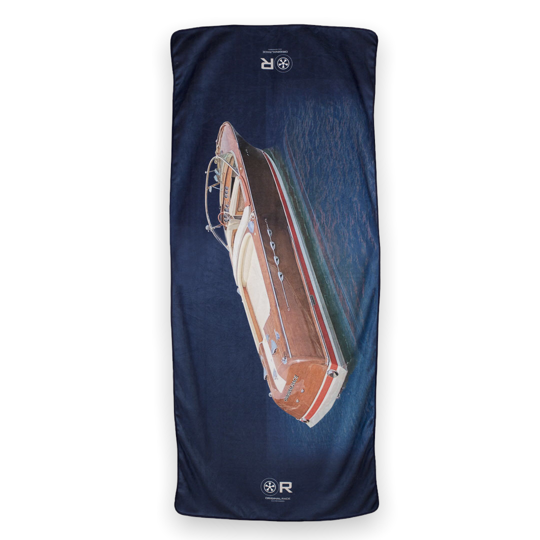 Riva boat beach towel